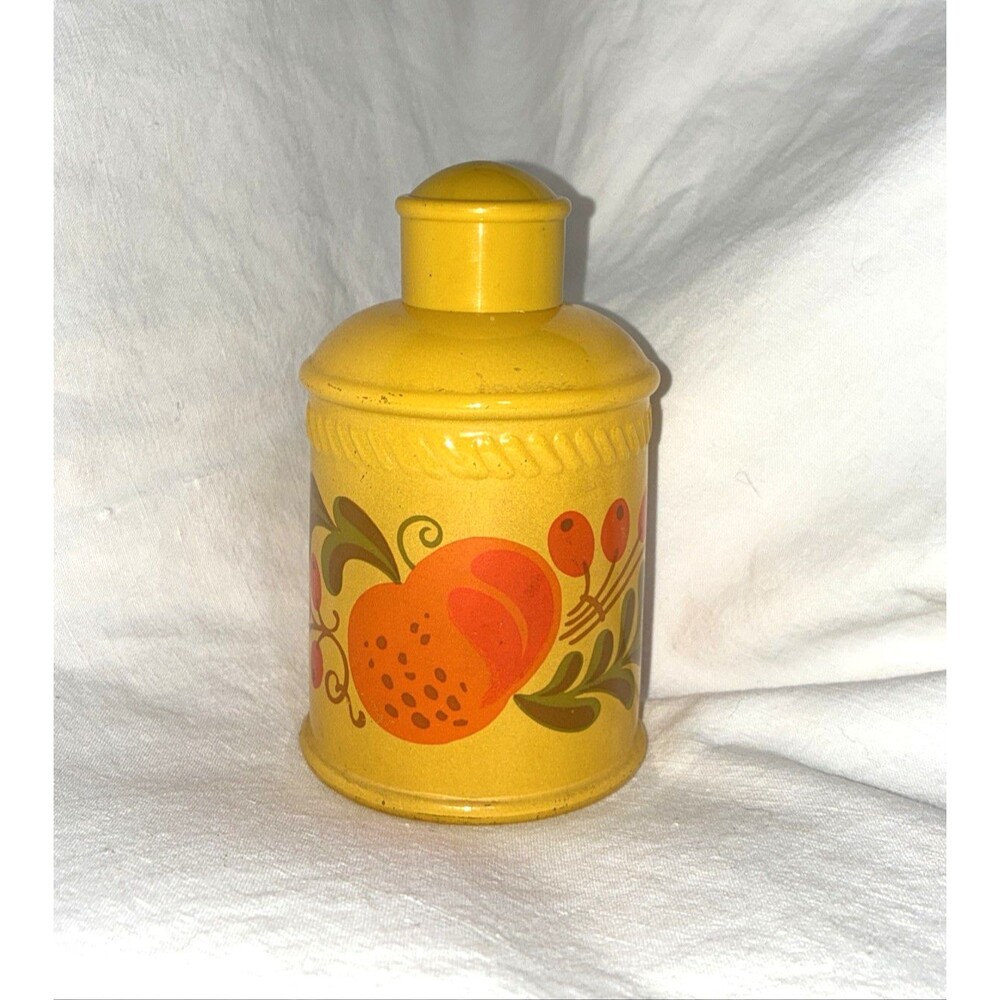 1973 Avon Pennsylvania Dutch Moonwind Bath Oil EMPTY Bottle Jar Granny Cottage